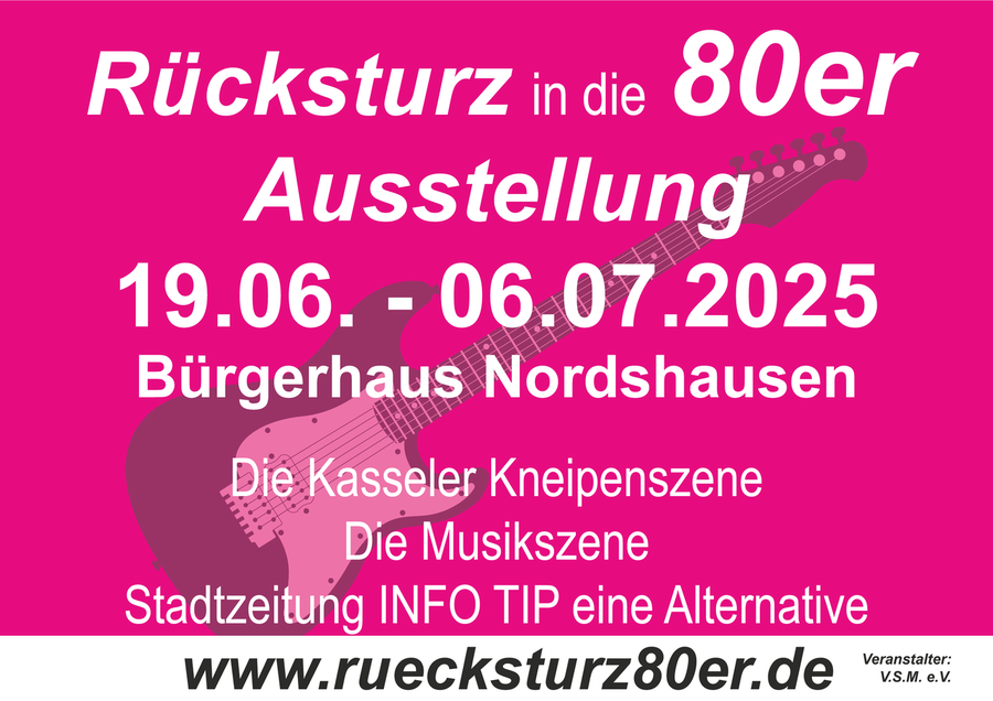Musik aus Kassel: Wie Bands und Künstler Nordhessen geprägt haben 3 Plakat