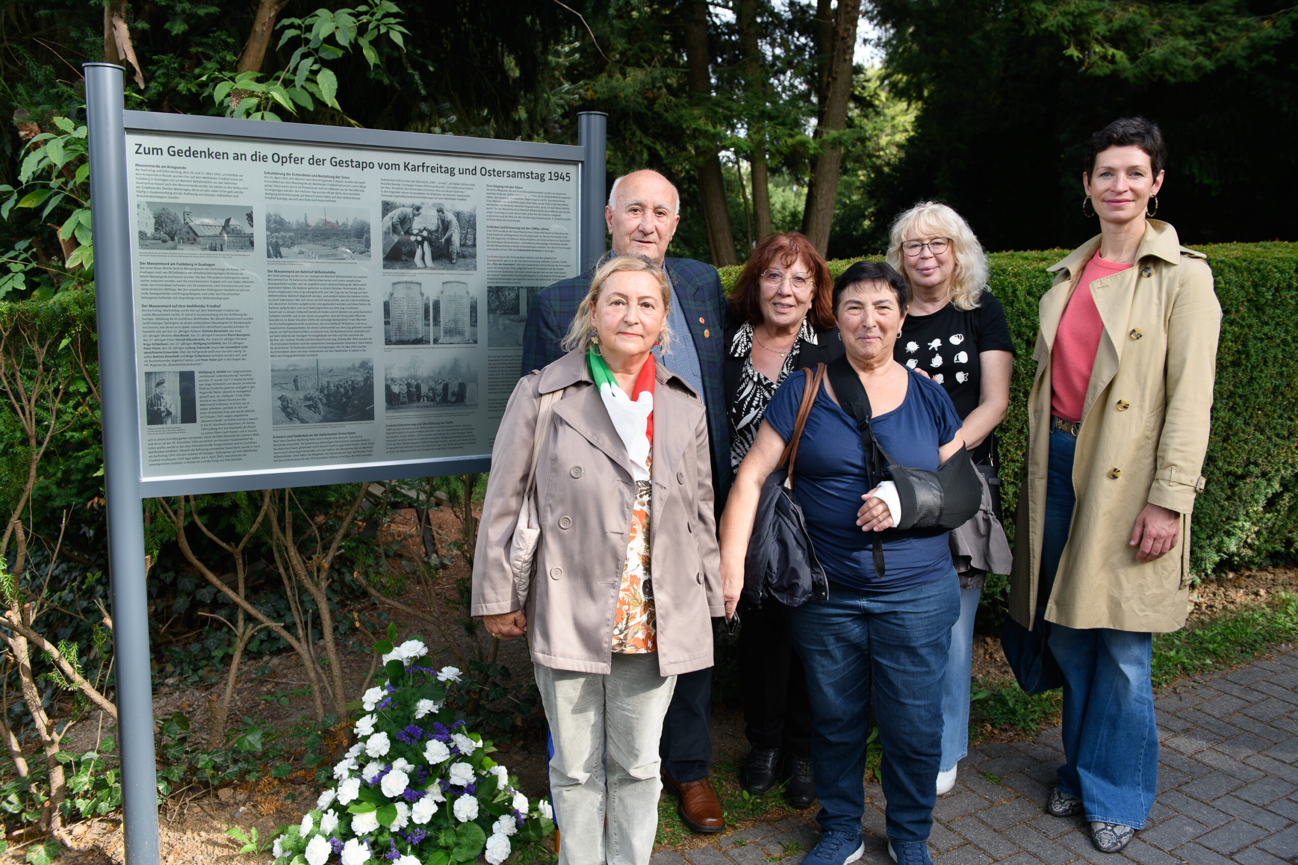 Wehlheiden: Gedenktafel erinnert an Gestapo-Massenmorde am Kriegsende 8 DSC 4578 scaled