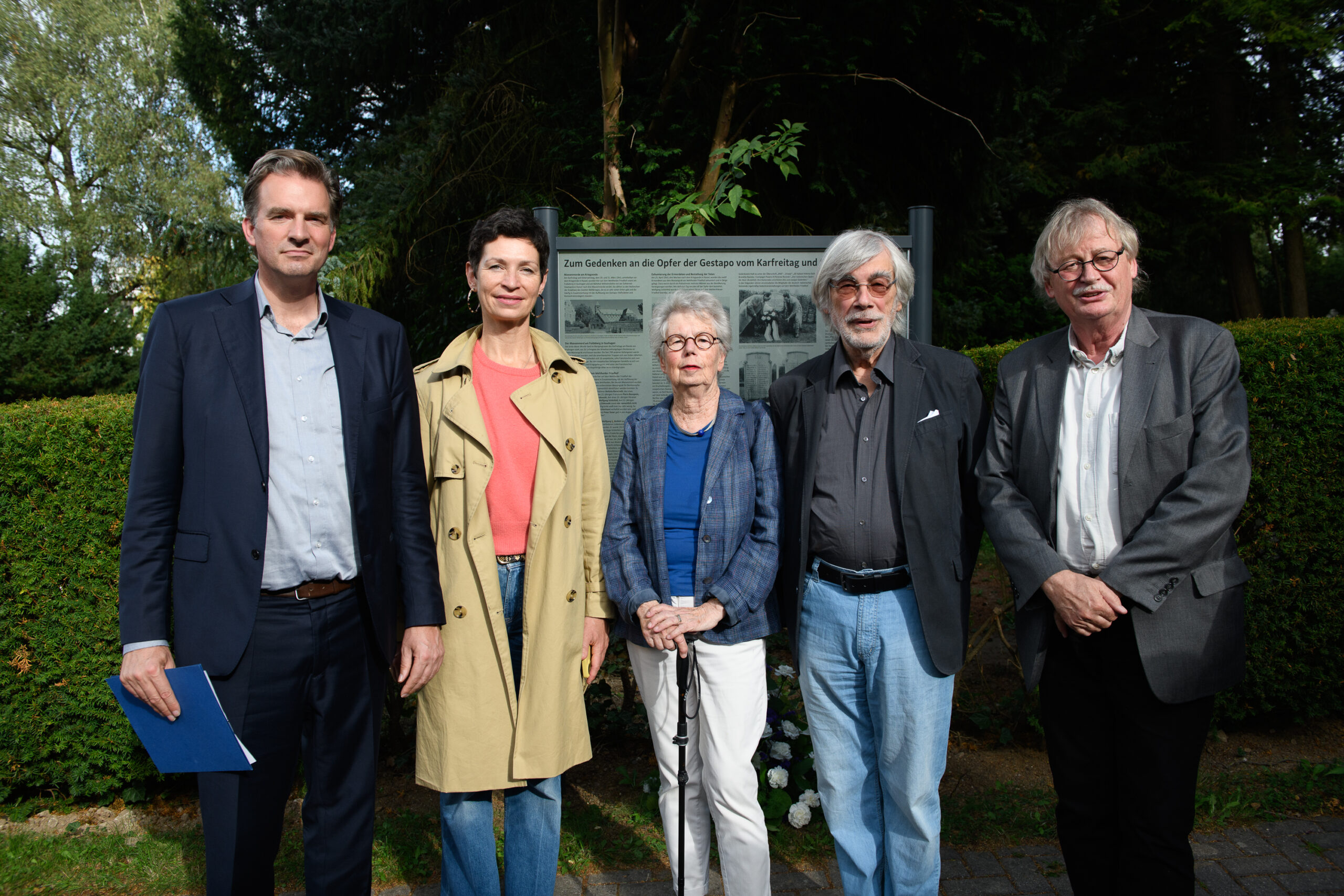 Wehlheiden: Gedenktafel erinnert an Gestapo-Massenmorde am Kriegsende 7 DSC 4594 scaled