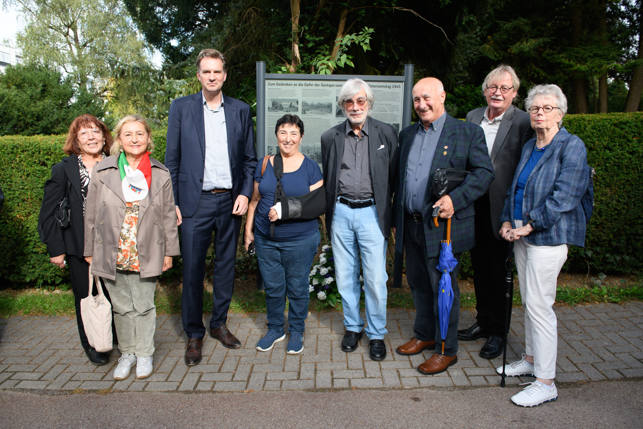 Wehlheiden: Gedenktafel erinnert an Gestapo-Massenmorde am Kriegsende 9 DSC 4601 scaled