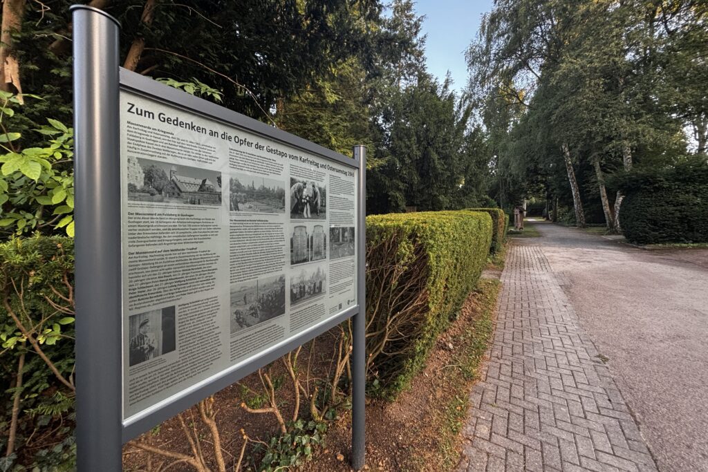Wehlheiden: Gedenktafel erinnert an Gestapo-Massenmorde am Kriegsende 2 IMG 2738 edited